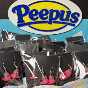 Pink Peepus Earrings (Ships Now!)